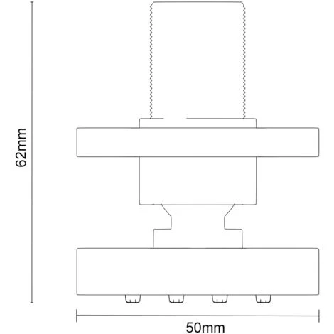 Wholesale Domestic Deluxe Polished Chrome Square Body Shower Jet - Image 5