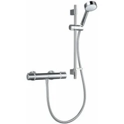 Mira Relate EV Mixer Shower Thermostatic 90mm Head Chrome Modern 2.1878.001