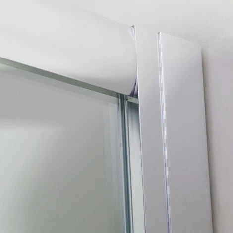 ELEGANT 1100mm Sliding Shower Cubicle Enclosure Door Modern Bathroom Screen Glass - Image 4