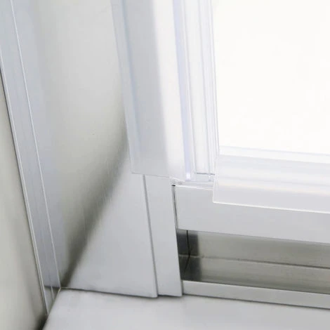 ELEGANT 900mm Pivot Hinge Shower Door 6mm Safety Glass Shower Enclosure Cubicle - Image 4