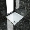 ELEGANT 900 X 900 X 40 Mm Square Stone Tray + Waste Trap