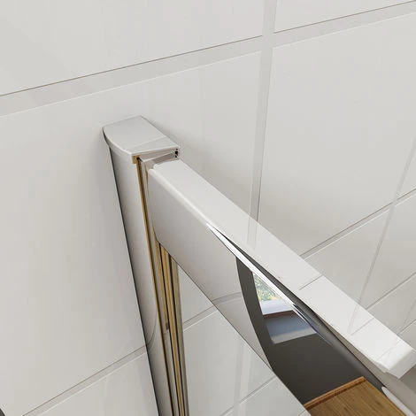 ELEGANT 1000 X 1000 Mm Quadrant Shower Enclosure 6mm Easy Clean Glass Walk In Sliding Door Shower Cubicle - Image 3