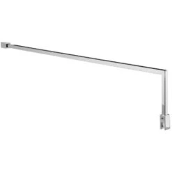 Hudson Reed Chrome 1000mm Square Shower Screen Support Bar - FIX023