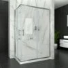 ELEGANT Sliding Corner Entry 1200 X 700 Mm Shower Enclosure 6mm Extra Toughened Safety Glass Sliding Cubicle Door