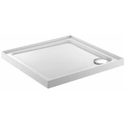 Just Trays JT Fusion Square Shower Tray With Waste 800mm X 800mm 4 Upstand