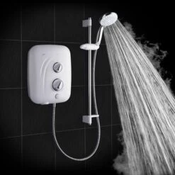 Mira Elite SE Pumped Electric 9.8kW White & Chrome Shower Model 1.1941.001