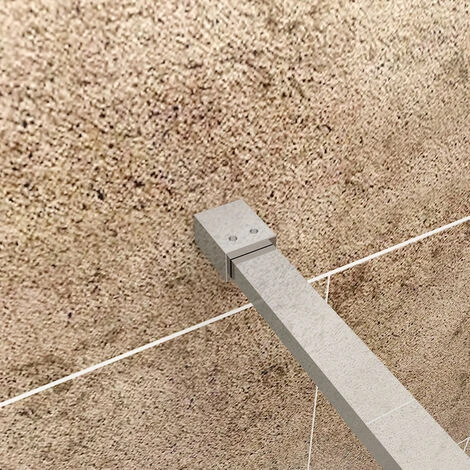 ELEGANT Walk In Shower Enclosure 8mm Easy Clean Glass Wetroom 1000mm Shower Screen Panel - Image 5