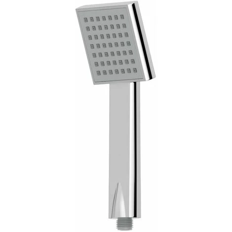 Bathroom Square Shower Handset Head Chrome 82mm Modern