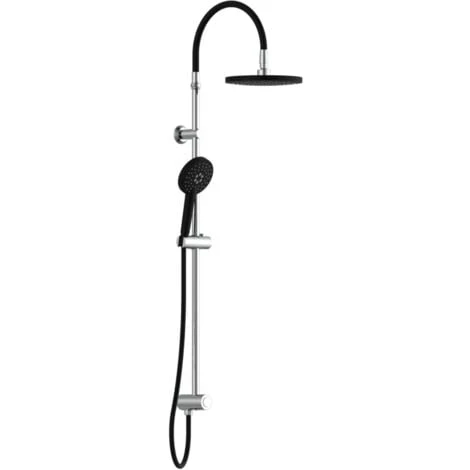 Overhead Shower Set MATAO RAIN Chrome-Matt Black SCHÜTTE - Image 4