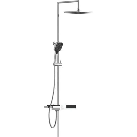 Overhead Shower Set BLUEPERL Chrome SCHÜTTE - Image 4
