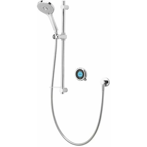 Aqualisa Optic Q Smart Shower Concealed Adjustable Head Gravity Pumped Chrome - Image 3