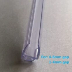 870mm Shower Seal For 4-6mm Glass Up To 3mm Gap