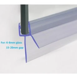 Shower Seal 1450mm In Length For 6-8mm Glass Up To 20mm Gap