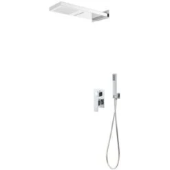 Shower System Stainless Steel 201 Silver VidaXL