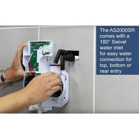 Triton AS2000XT Replacement Thermostatic Power Shower White Aqua Sensation - Image 4