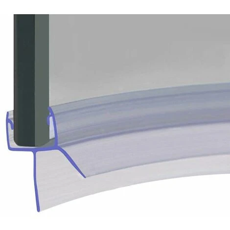 Pre-Curved Shower Seal For Screens, Doors Or Panels | Fits 8mm Glass | Seals 7-12mm Gaps | SEAL019 (85cm)