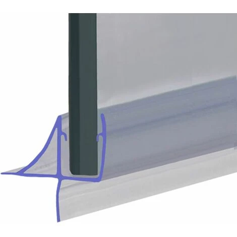 Shower Seal For Screens, Doors Or Panels | Fits 8, 9 Or 10mm Glass | Seals 1-6mm Gaps | SEAL118 (80cm)