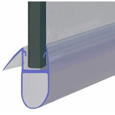Shower Seal For Screens, Doors Or Panels | Fits 4, 5 Or 6mm Glass | Seals 10-15mm Gaps | SEAL051 (80cm)
