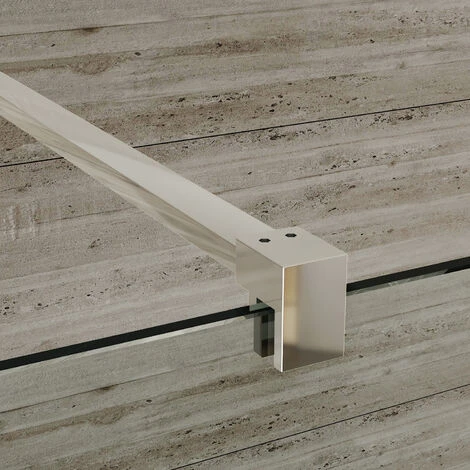 Elegant Walk In Shower Door Wet Room Screen Glass Tempered Safety Glass 700 X 1850mm Clear Glass 6mm Glass - Image 3