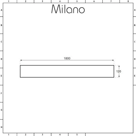 Milano Rasa - 1800mm Slate Effect Rectangular Shower Tray Side Panel And Fixing Kit - Light Grey - Image 4
