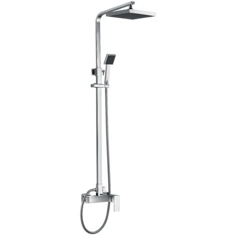 Chrome Wall Shower Column - Sirius