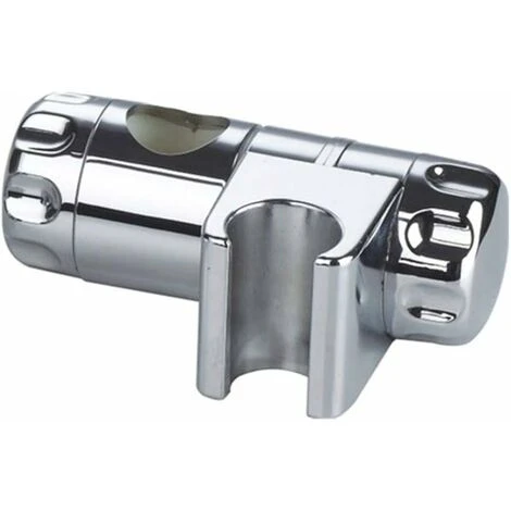 Shower Bracket, Universal Hand Adjustable Shower Head Bracket, Fixed Shower Heads, 25MM ABS Rail Slide Bar Flange Adjustable Shower Bracket, 90 Degree Adjustable SOEKAVIA