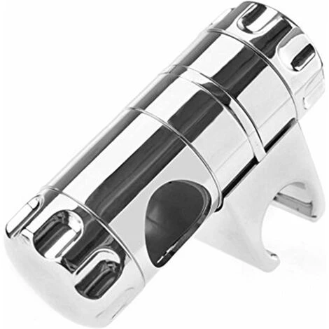 Shower Bracket, Universal Hand Adjustable Shower Head Bracket, Fixed Shower Heads, 25MM ABS Rail Slide Bar Flange Adjustable Shower Bracket, 90 Degree Adjustable SOEKAVIA - Image 2