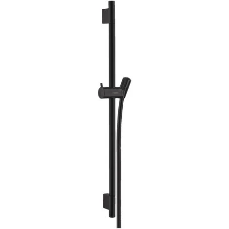 Hansgrohe Shower Set Ecostat Comfort Mixer + Unica Bar 65 Cm + Raindance 120 Select E 3-jet Hand Shower, Matt Black (13116670-SET) - Image 3