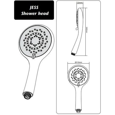 Triton T10+ Easy Fit 9.5Kw Electric Shower - RP T80Z Fast Fit T80GSI Excite ++ - Image 2