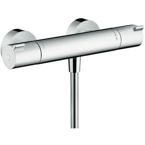 Hansgrohe Ecostat Set Thermostatic Mixer + Crometta Vario Hand Shower With Soap Dish (13211000-Crometta2) - Image 3