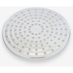 Bathroom 200mm Chrome Modern Round Overhead Swivel Rain Shower Head