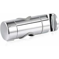 LangRay Replaceable Hand Shower Bracket 19-25MM Adjustable Diameter Chrome ABS Shower Head Holder 【2019 New Design Upgrade】