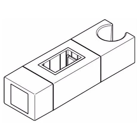 Grohe Euphoria Sliding Piece, Chrome (48180000) - Image 2