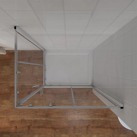 ELEGANT Sliding Shower Door Corner Entry Shower Enclosure 1200 X 900 Mm - Image 2