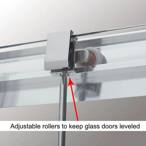 ELEGANT Sliding Shower Door Corner Entry Shower Enclosure 1200 X 900 Mm - Image 4