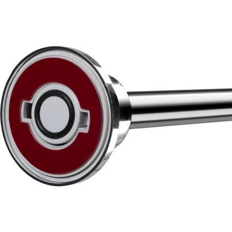 Croydex Stick N Lock Premium Telescopic Rod Chrome - Image 3