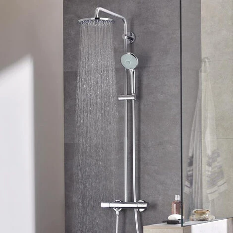 Grohe EUPHORIA XXL 210 - Shower System With Thermostat For Wall Mounting (27964000) - Image 5