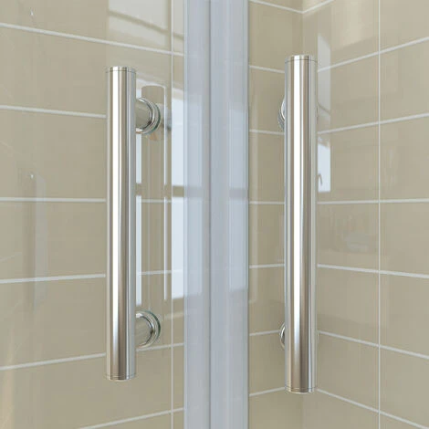 ELEGANT 1200x800mm Offset Quadrant Shower Enclosure 6mm Safety Tempered Glass Wet Room - Image 3