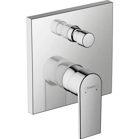 Hansgrohe All-in-one Concealed Shower Set With 23cm Overhead Shower + 2 Jets Hand Shower, Chrome, Hansgrohe Vernis Shape (VernisShape-1) - Image 4
