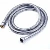 Shower Hose 1.5m, Premium Shower Hose With Double Twist Protection, Flexible And Kink Resistant Stainless Steel Shower Hose With Chrome, Universal Connection Size (Silver)