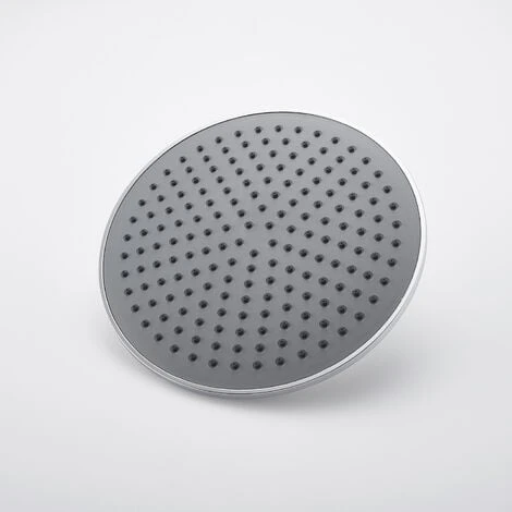 Acezanble Bathroom COOL TOUCH Thermostatic Mixer Shower Set Round Twin Head Exposed Valve Independent Water Divider Chrome - Image 2