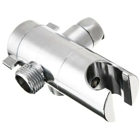 ABS 3 Way Shower Head Diverter Valve, Shower Head Mounting Bracket, Spray Arm Mounting Valve - Image 4