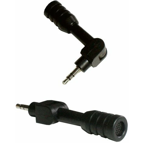 3.5mm Mini Stereo Microphone Mobile Phone Laptop Recording Mic Compact Small