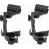 2x Drum Kit Microphone Clip Holders Tom/Snare Rim Clamp Stand Shockproof Mount