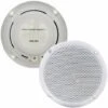 2x Moisture Resistant Ceiling Speakers 80W 16Ohm 5" Kitchen Bathroom 2 Way Loud