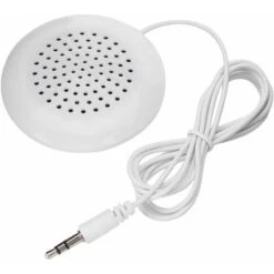GDRHVFD DIY Portable 3.5mm Mini Speaker Portable CD MP3 Speaker Phone White