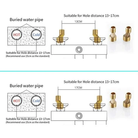 Shower System Wall Mounted Antique Brass Shower Tap With Rainfall Shower Head Handheld Shower Spray Tub Spout 2 Handles Control - Image 5