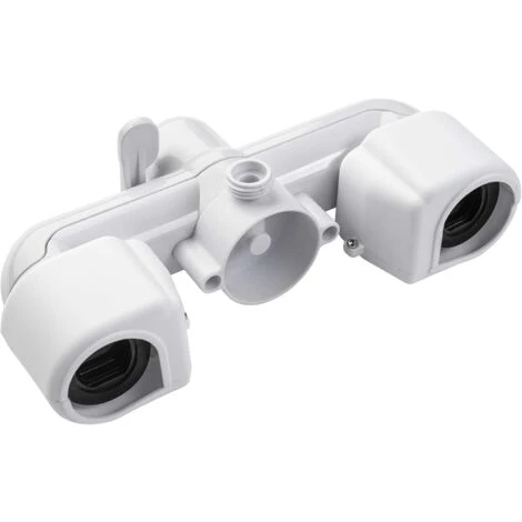 Croydex Bath Shower Mixer Set, Silver - Image 3