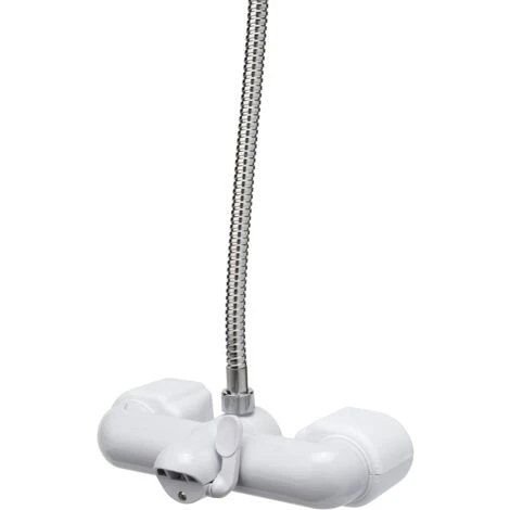 Croydex Bath Shower Mixer Set, Silver - Image 5