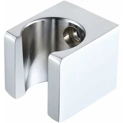 All Brass Shower Holder Wall Mounted Shower Head Holder For Handheld Shower Wand For Bathroom Chrome, C107-CH